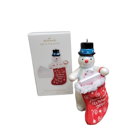 2010 Hallmark Keepsake Christmas Wish Keeper Ornament Sealed Wishes - Picture 1 of 7